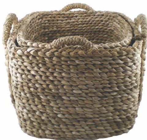 Sommerallee Korb aus Korbgeflecht | Wayfair.de